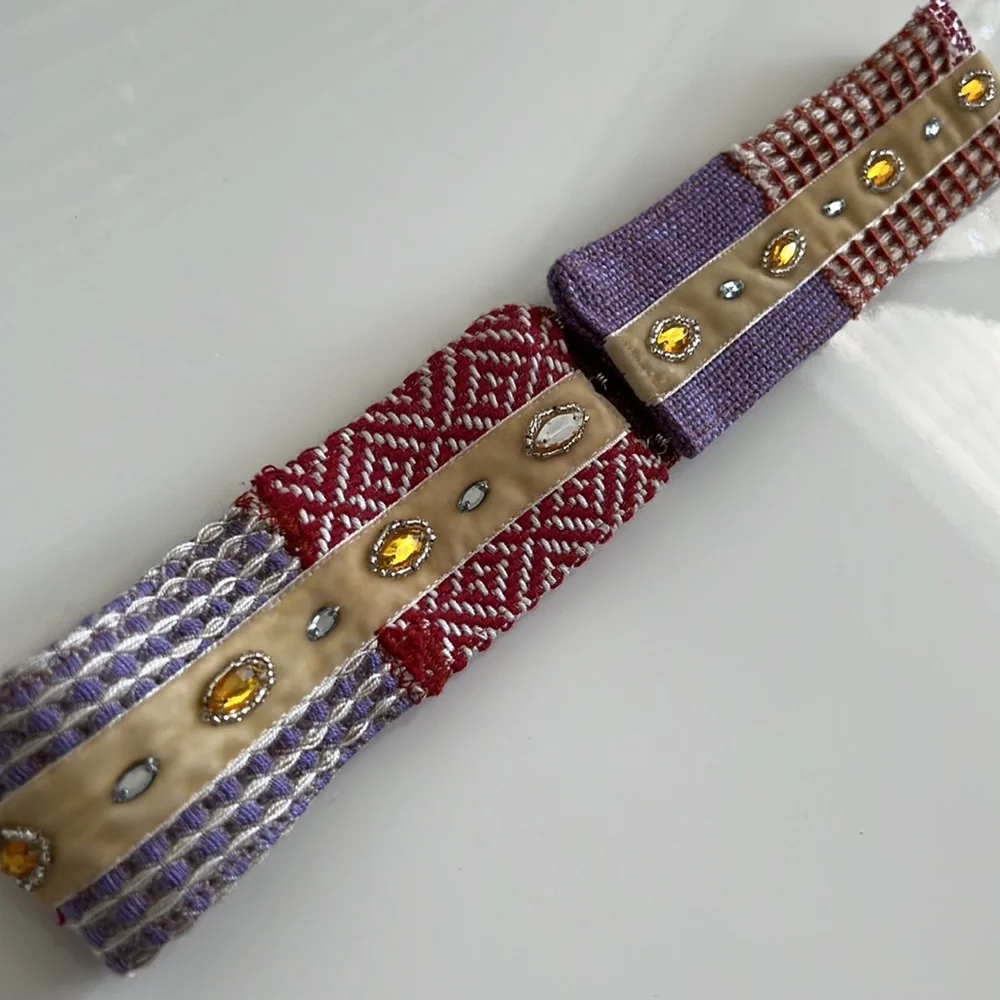 Patchwork belt size Small/Medium